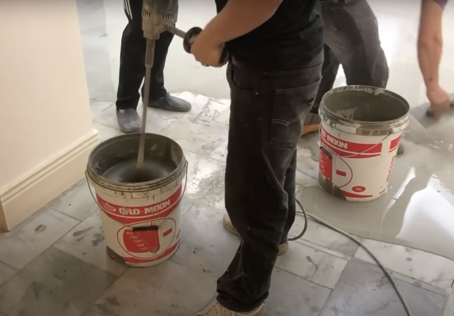 Vữa hồ kh&ocirc; trộn sẵn tự san phẳng Vinh Nghệ An